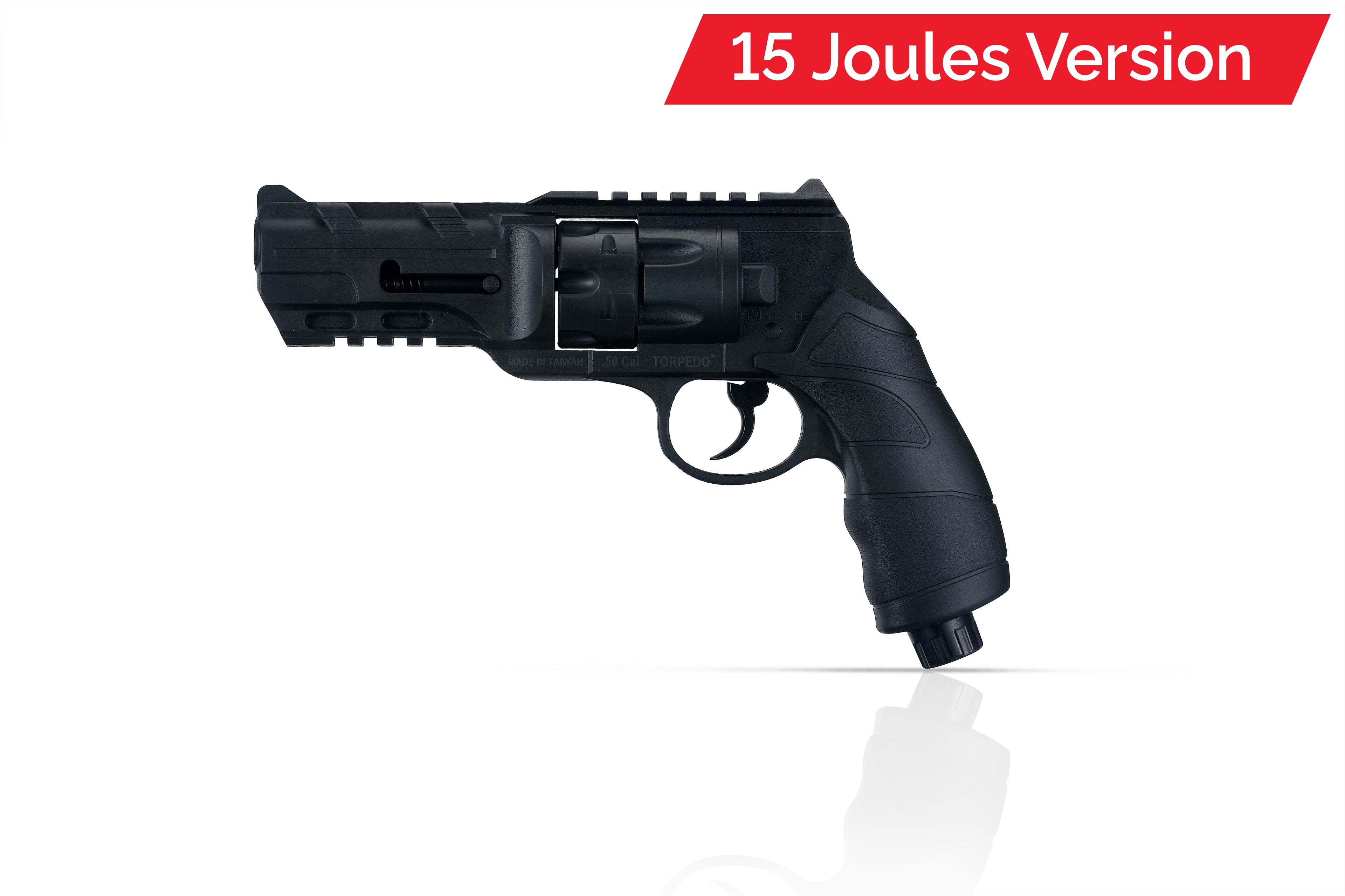 Mercury Rise Torpedo Revolver .50 Caliber Training Pistol Paintball Gun Marker (15 Joules Version)