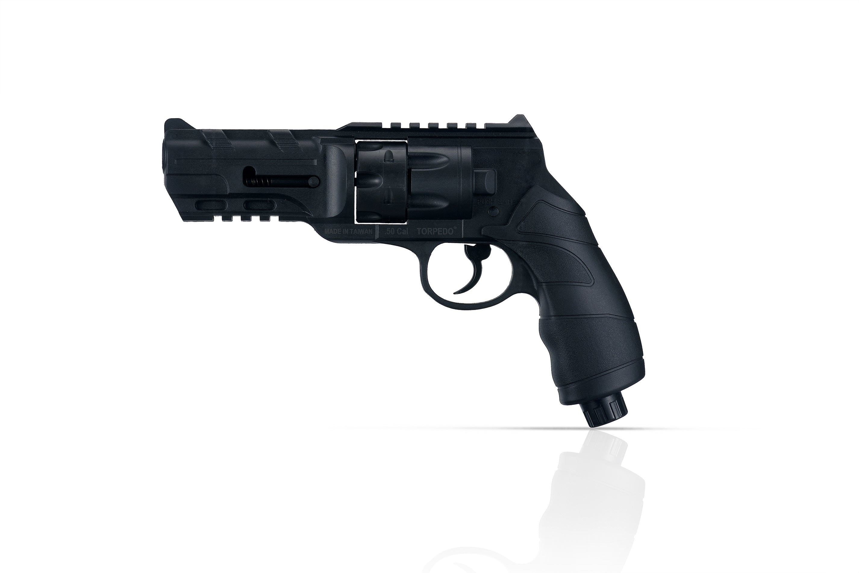 (Licensed Wholesaler) Mercury Rise Torpedo Revolver .50 Caliber Training Pistol Paintball Gun Marker (11 Joules Version)
