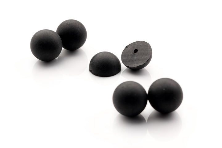 Rubber Rifle Rounds Mercury Rise Self Defense .50 Cal TPE Rubber Ball Ammo for Training Pi